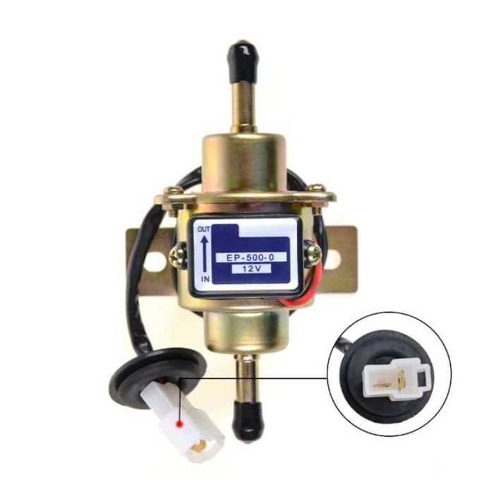 Универсална електрическа горивна Помпа - 12V/3-5 PSI (0.2-0.35 bar)