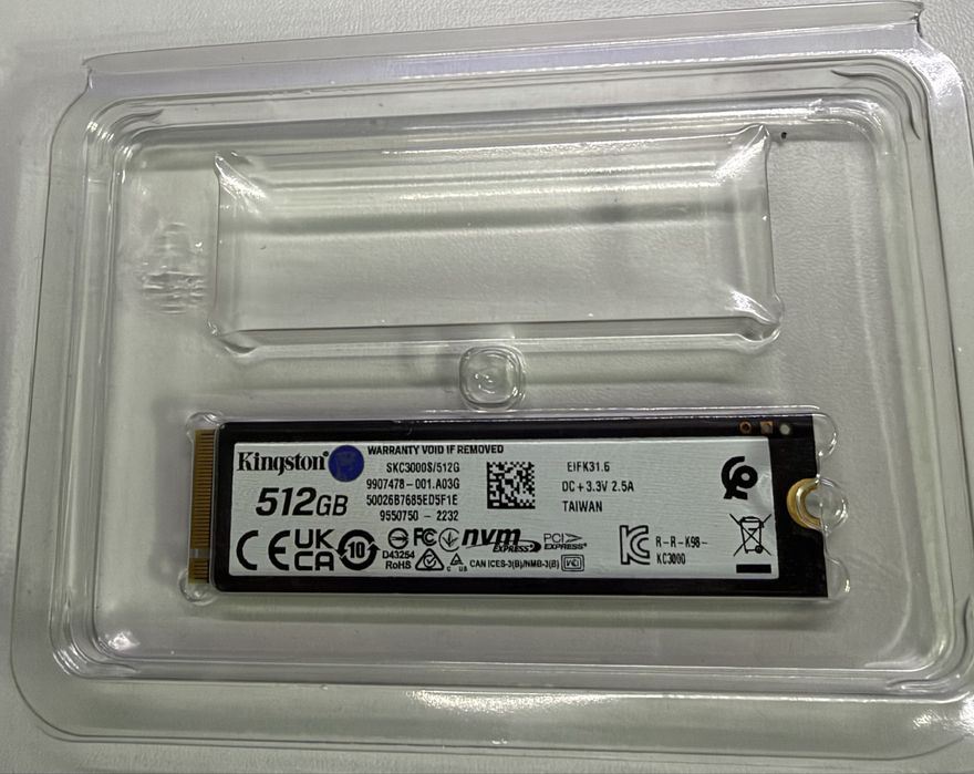 Nvme 4.0 (ssd) 521gb