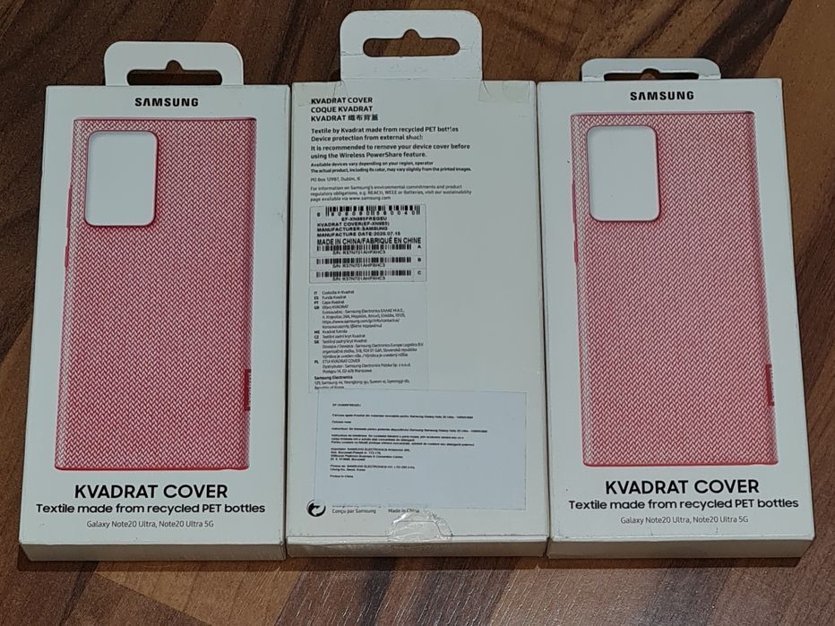 Husa originala Samsung Kvadrat Cover Galaxy Note 20 Ultra N985 5G N986