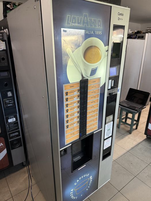 Necta Canto Capsule Lavazza Blue aparat vending automat
