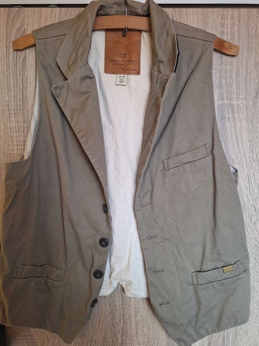 Мъжки елек,  памук и лен Scotch&Soda