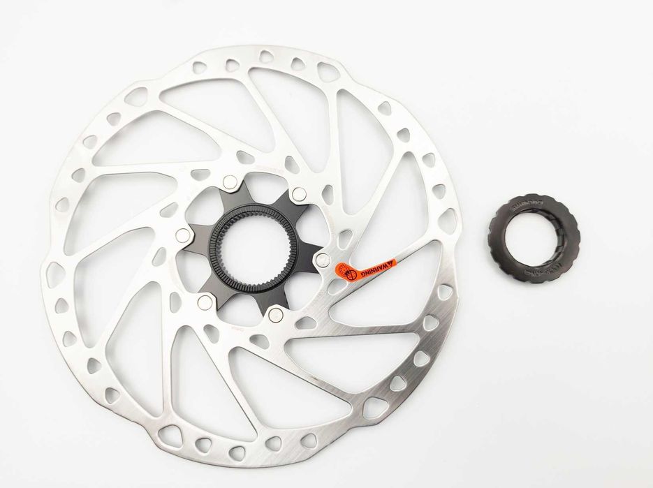 Rotor/Disc frana Shimano Deore SM-RT64 203mm, Center Lock, nou