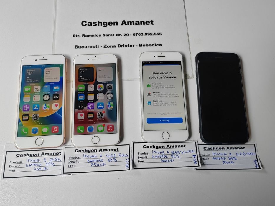 iPhone 7 32gb/ 8 64gb - Magazin Cashgen