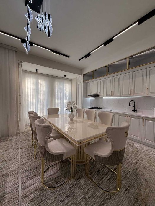 4-комнатная Sayram Tower с евро ремонтом`