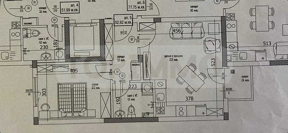Дава се под наем Двустаен апартамент в Варна, Левски - 65 кв.м за 600 € - Снимка #14