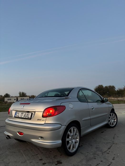 Peugeot 206 CC 1.6 HDi 110 CP, 2006, 244.000 km, piele, climatronic