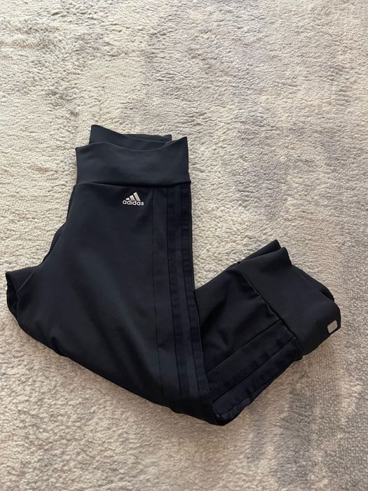 Colanti Adidas dama marimea S negri 3/4 stare impecabila