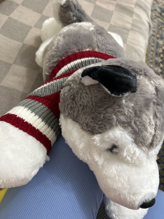 Игрушка хаски в новом состоянии
