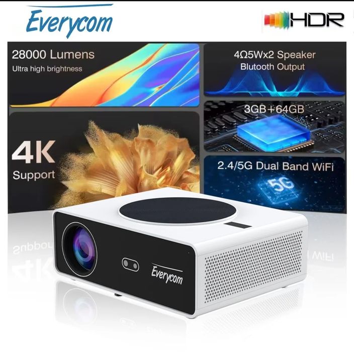 Проектор Everycom Q10 w MAX