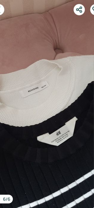 Bluze din tricot fete ( H&M si Reserved) 10-12 ani