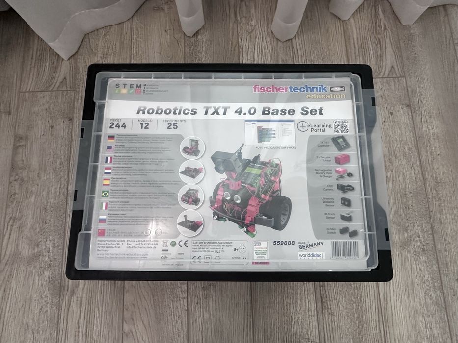 Конструктор Fischertechnik Robotics TXT 4.0 Base + Add-on Competition