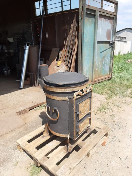 Мангалы печи для казана