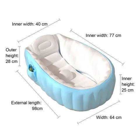 Надувная ванночка для малышей