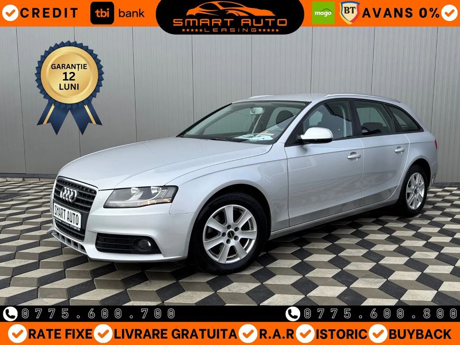 Audi A4 Audi A4 ***EURO 5***2012**Rate cu AVANS ZERO