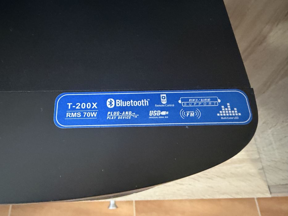 ТОНКОЛОНИ FENDA T200X bluetooth, радио, дистанционно, usb