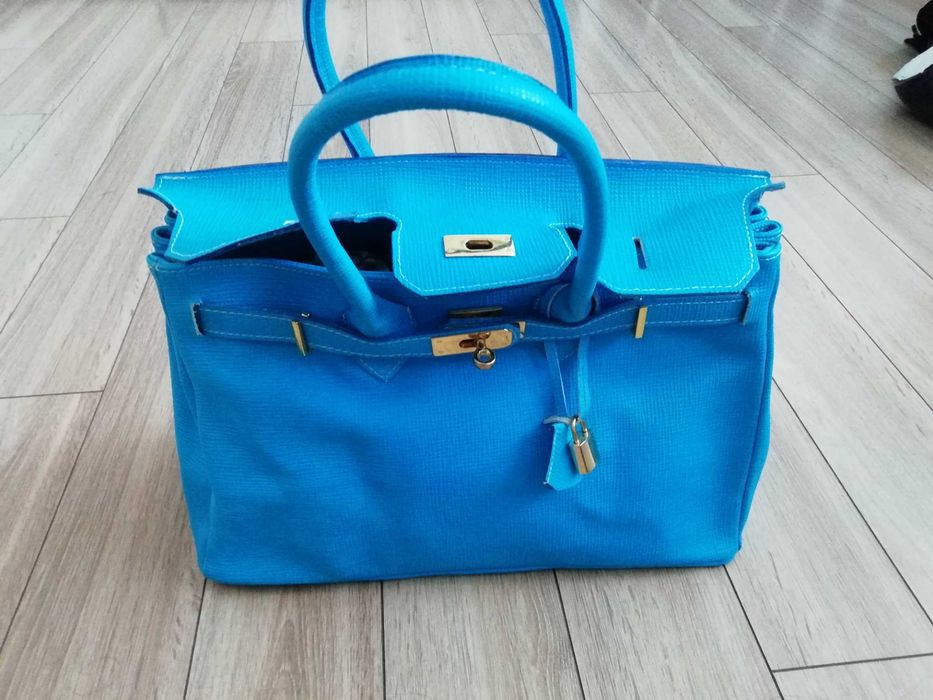 Италианска чанта от естествена кожа