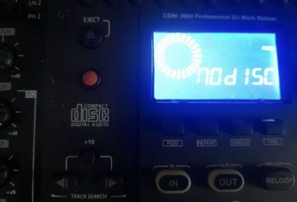 Gemini CDM 3600 Professional DJ WorkStation ( linie / instrumente )