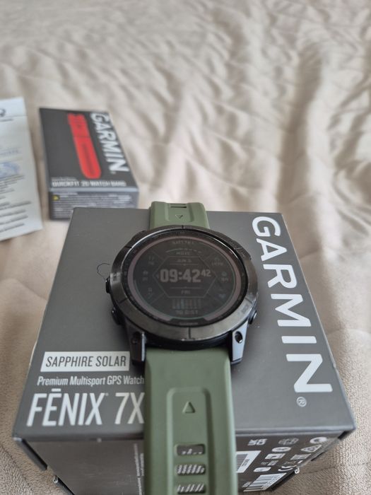 Garmin Fenix 7x Sapphire Solar