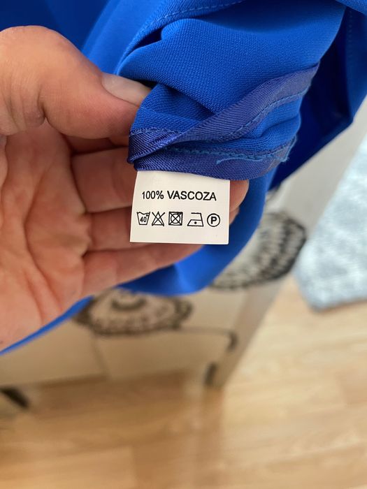 Rochie de birou albastru intens, Laura Hincu