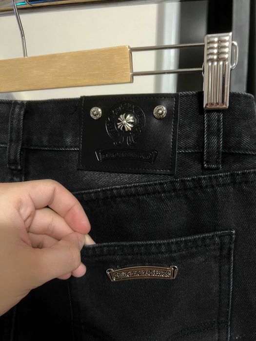 Blugi Scurti Chrome Hearts negri