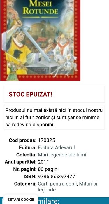 Colecția Adevărul Eneida, Cavalerii Mesei Rotunde, Robin Hood