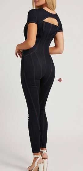 Salopeta  Denim Guess skinny-fit marime S