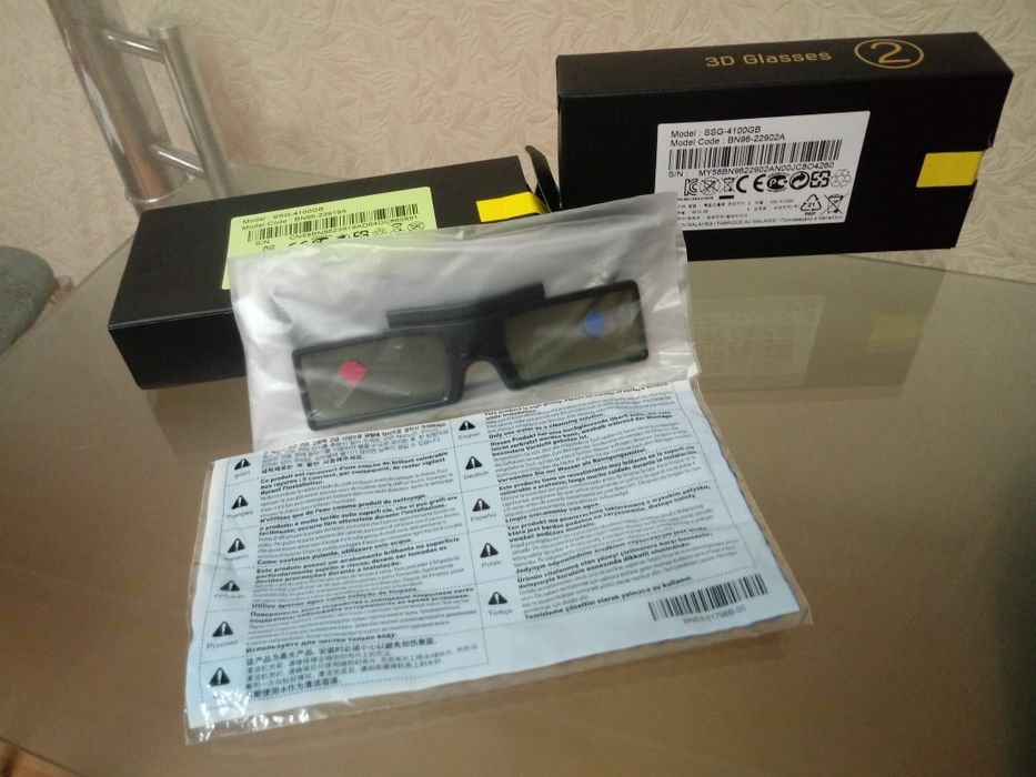 Продам 3d очки