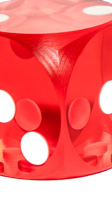 Zaruri precizie barbut rosii 16 mm | fabrica de zaruri barbut precizie