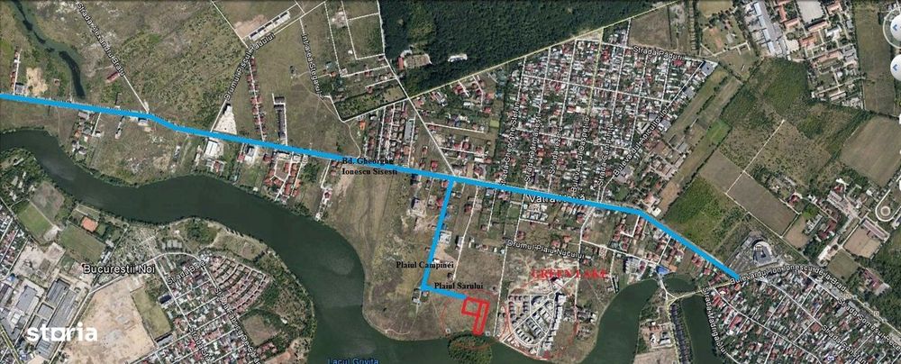 Teren 3600mp Gh Ionescu Sisesti