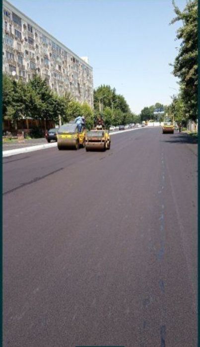 Асфальт хизматлари бор сифатига 3 йил гарантия берилади