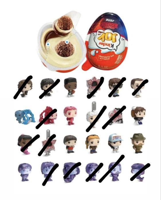 Фигурки kinder joy funko harry potter