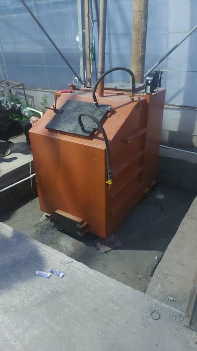 Твердотопливный котёл для теплицы