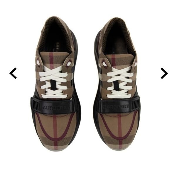 маратонки burberry