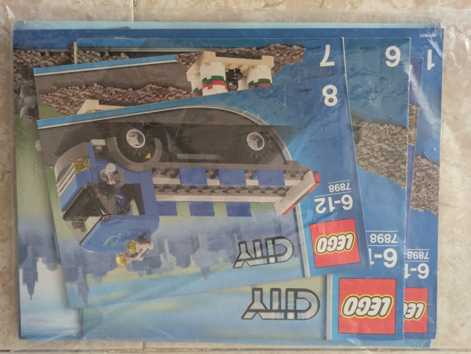 LEGO два влака 60052 и 7898 от power up