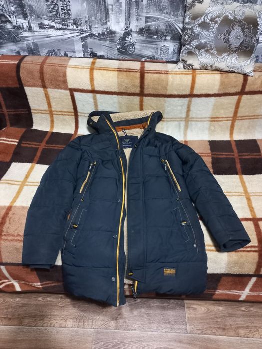 Куртка зимняя удлинённая