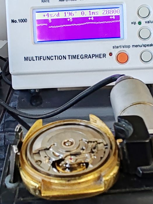 Ceas Verbel De Luxe Automatic Hight Frequency 36x38 mm-Funcționează Excelent!