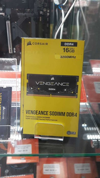 Used Products Bucuresti/ Memorie RAM Corsair Vengeance 16 Gb DDR4, 3200Hz, CL22, Single Channel, Negru/ GARANTIE 12 LUNI
