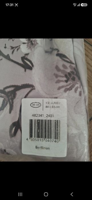 Lenjerie de pat din sati
