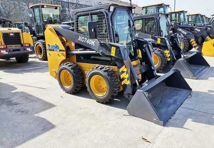 Мини-погрузчик XCMG XC740K -(0,45м³). SR760RU -(0,6м³)