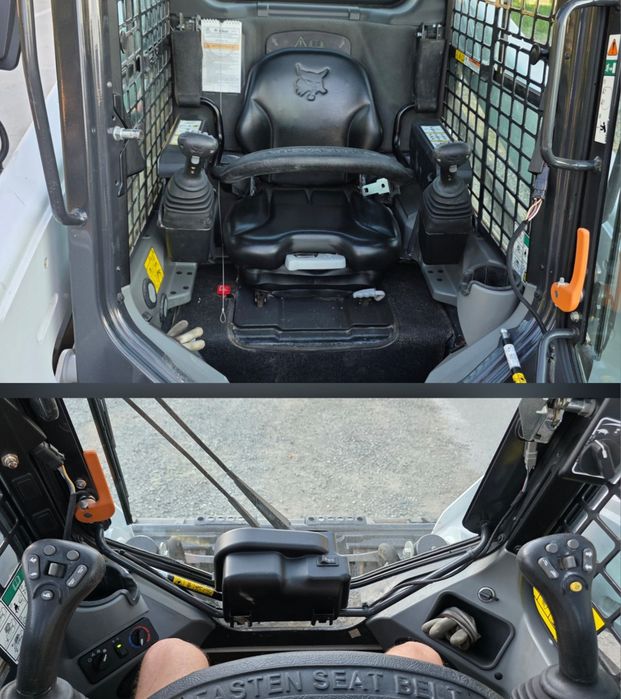 Miniîncarcător BOBCAT T590 cu 450h ORIGINALE  mini încărcător  Bob cat