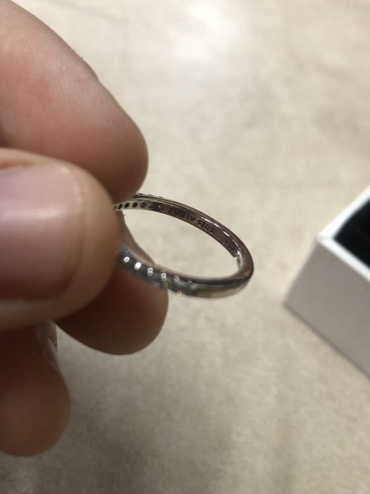 Кольцо пондора 925 проба не раз не насилось