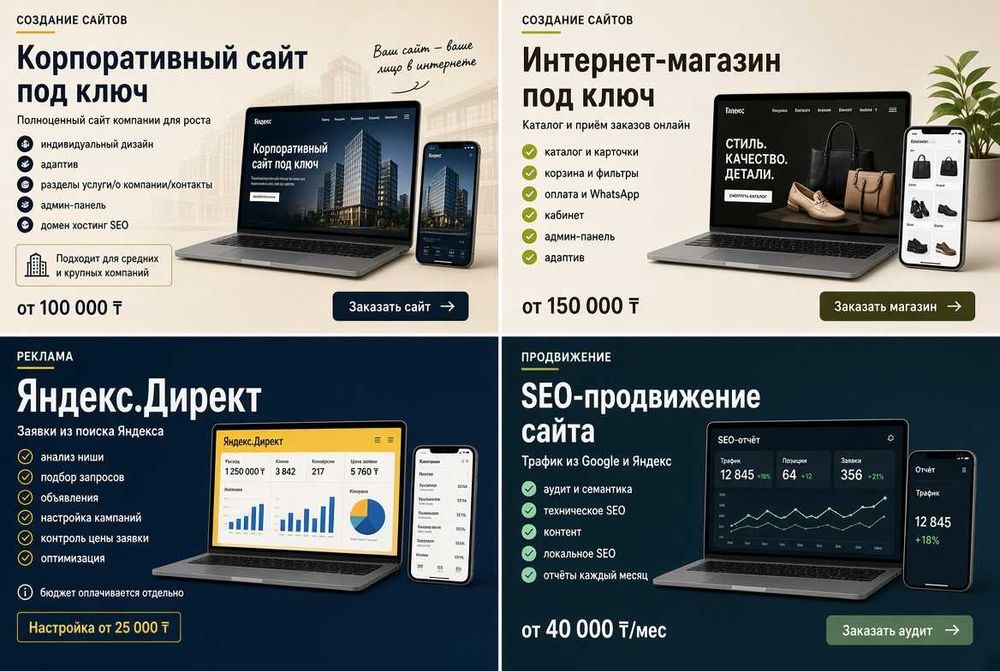 Айтишник. Сайт. Программист. От брифа до сдачи. Результат в срок