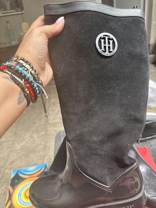 Cizme iarna imblanite Tommy Hilfiger nr 38