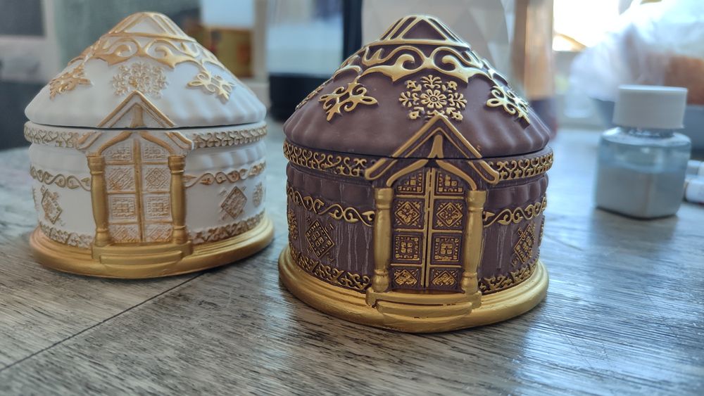 Шкатулка сувенир "Юрта"