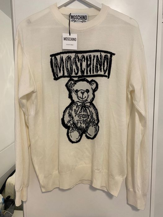 Мъжки вълнен пуловер Moschino