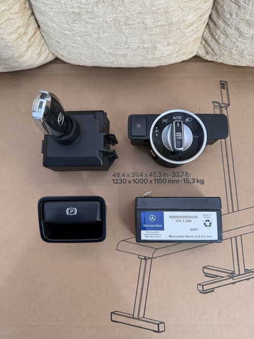 Contact + Cheie / Bloc lumini / Buton frana Mercedes ML GLE GLS