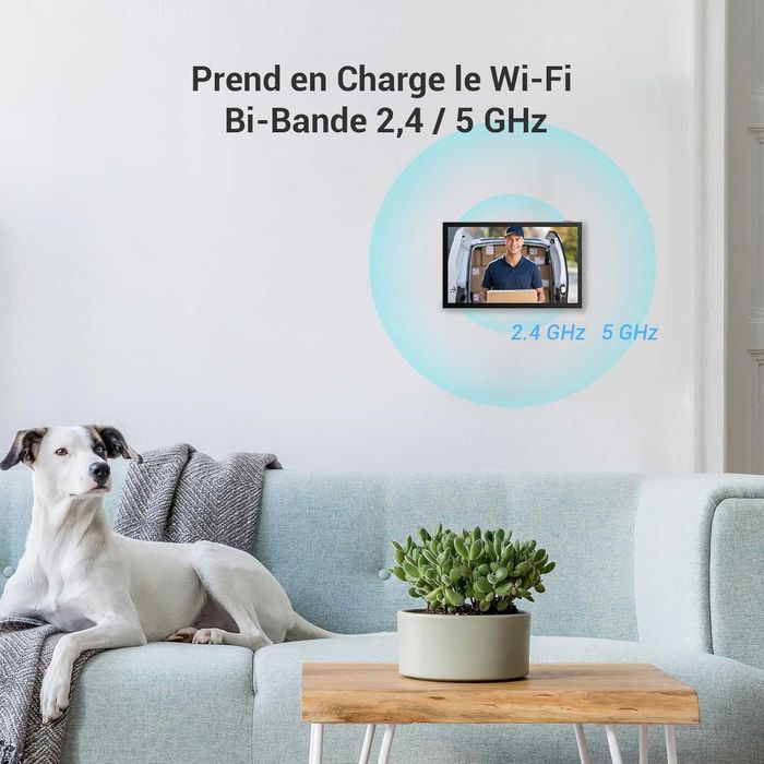 Смарт Видеодомофон EZVIZ HP7 (2Family Kit) За две семейства (2 екрана)