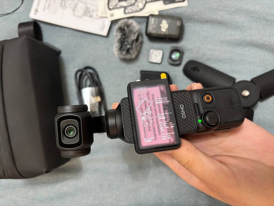 DJI Osmo Poket 3 Creator combo.