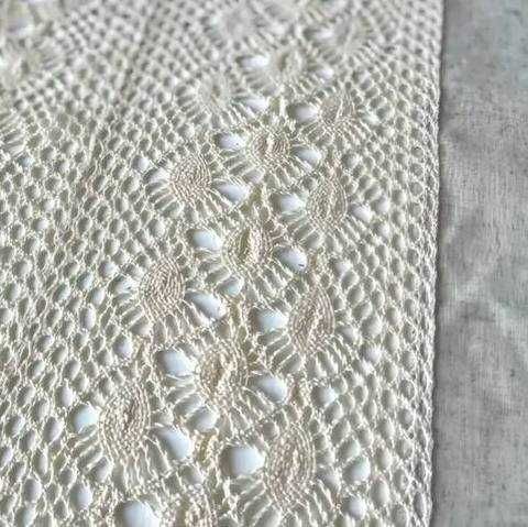 Скатерть на стол / кружевная / интерьер