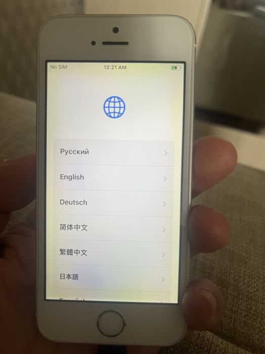 Iphone se 2016. Серебро